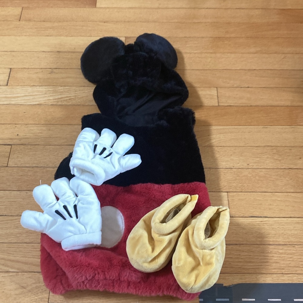 Pottery Barn Mickey Costume - update shoes included!